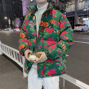 MY203冬加厚保暖面包服棉袄东北大花大码男女棉衣风特色棉袄图片