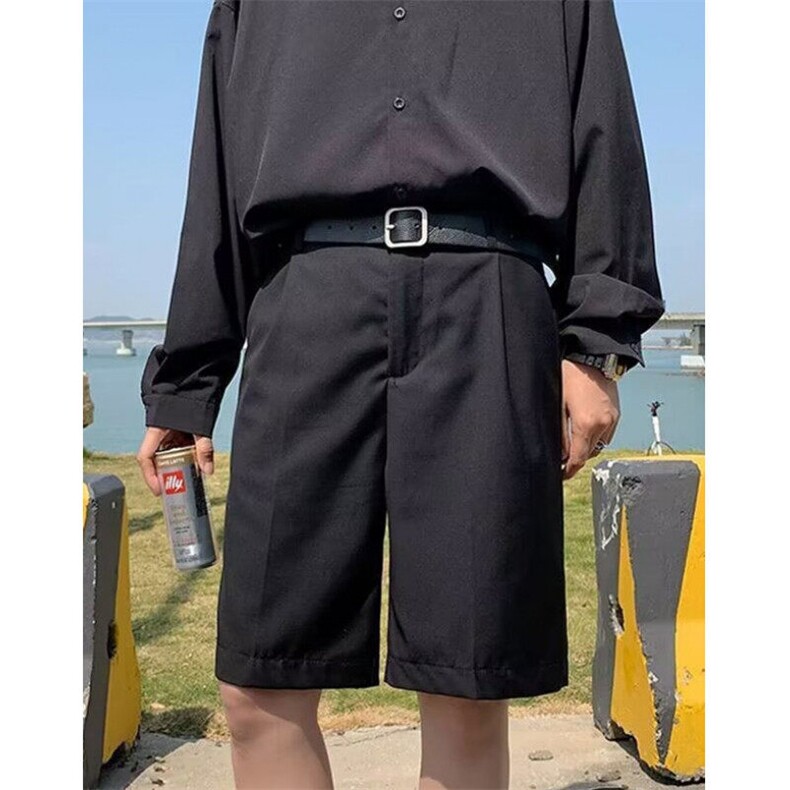 短裤男生夏季外穿七分西装裤子工装休闲五分套装宽松西裤KX03,男装西裤,星座1116A（原606A-3）