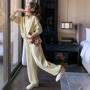 两件套卫衣休闲裤套装2C317A-8509-P160-K218图片