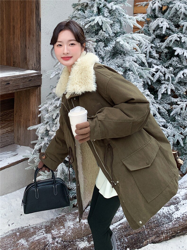 新款《出货》高克重一体绒2B156-812-P265-K398,女装短外套,2B156
