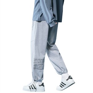 春季新款男士高弹棉感舒适百搭青少年休闲裤CYKZ2108-P40图片