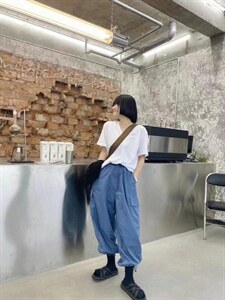 时尚工装休闲裤,女装休闲裤,CHONCAI宠爱