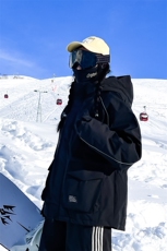防风拉链魔术贴滑雪服男反光条大码工装夹克外套M69-P170控258，男装夹克，电商A001