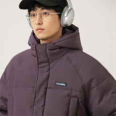 2026冬季新款男日系潮牌纯色连帽白鸭绒羽绒服加厚外套YR28-F235，男装羽绒服，电商A101（原外27）
