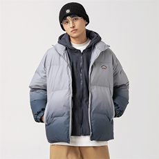 2026冬季新款男日系潮牌渐变连帽宽松休闲棉服加厚外套MY366-F188，男装棉衣，电商A101（原外27）