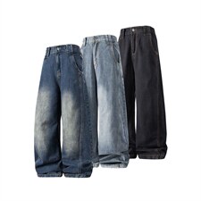 xz116-k16020-P35-图现货黑色拼接弯刀现货牛仔裤，男装牛仔裤，星座116