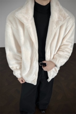 韩系短款毛绒外套加厚潮牌痞帅高级感棉服情侣D2660-TP60128，男装棉衣，电商A102