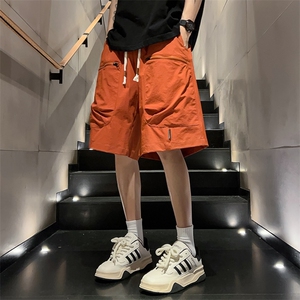 拉链工装短裤男2025新款夏季薄款速干宽松五分裤A406 K606 特P38图片