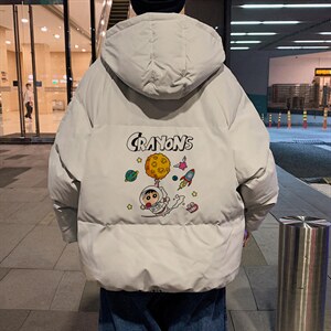 MB20-P90面包服男短款棉衣男宽松加厚保暖棉袄外套男,男装棉衣,电商B367