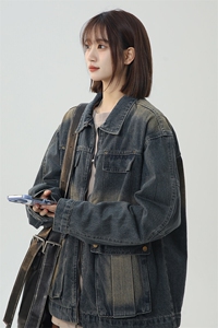 《现货主推》女装类目 工装口袋牛仔夹克外套C303A-Y9280-P105图片