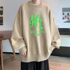 8XL半高领毛衣男大码胖子针织衫毛线衣 M18418-P45 加绒款-P65图片