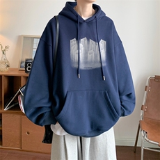 ！连帽圆领卫衣男装港风帽衫男LM147-P35，男装卫衣，电商B367