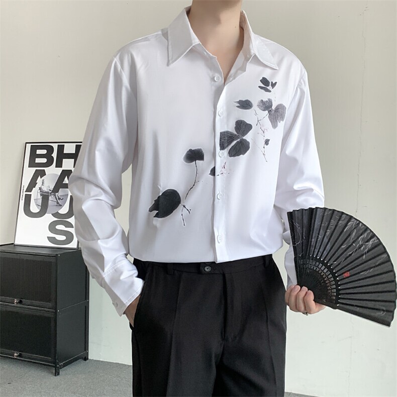 夏装2025新中式西服搭配内搭白色长袖无性别男女衬衣外套大码,男装西服,星座909