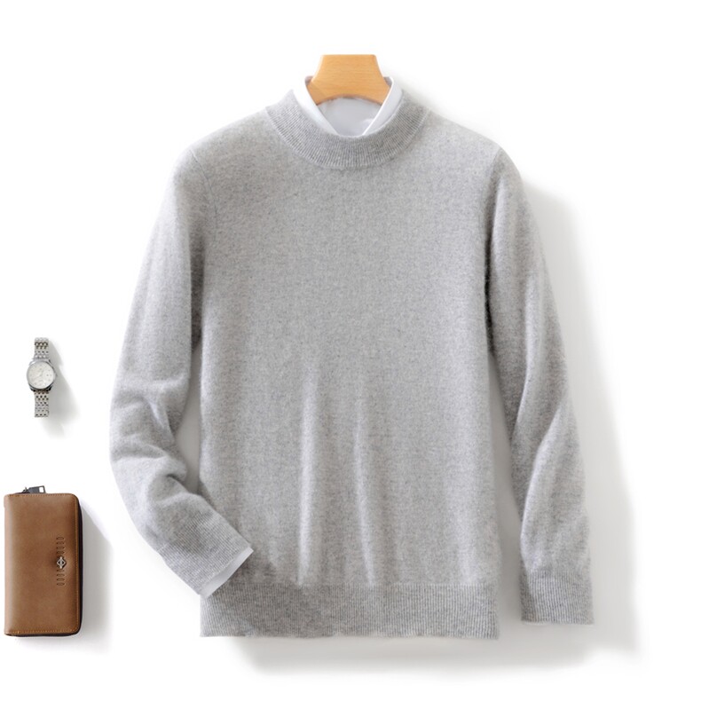 2024年秋冬季羊毛简约舒适款羊毛衫，男装羊毛衫，忠诺羊绒