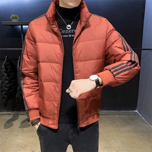968  冬季男士立领拉条羽绒服 店主风头风 数据款 已备货图片