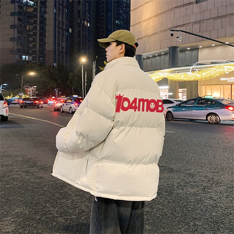 港风抖音直播得物高品质宽松面包服羽绒棉外套棉衣M1160P65,男装棉衣,电商C408(原B339-1)