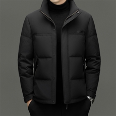 HYD8056新款冬季男士鸭绒羽绒服连帽保暖外套修身大衣，男装羽绒服，电商B360