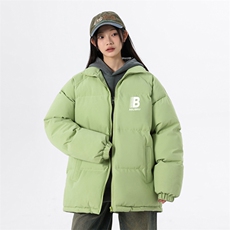 2024冬季新款中性风大码印花立领棉衣M-5XHM24549-27-特P50，男装棉衣，电商A022