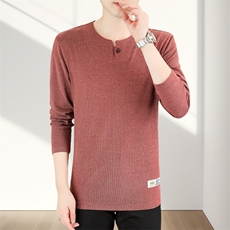 秋冬风长袖卫衣汉服盘扣中式保暖打底衫2376-P55，男装卫衣，星座1105-3