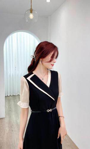 夏季连衣裙，女装连衣裙，樱·之秀