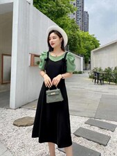 夏季新款两件套连衣裙，女装连衣裙，MZ 慕姿