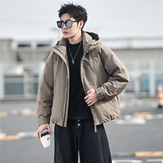 M-3XLB3539938P220灰连帽2025冬羽绒服【标50控活动价328】，男装羽绒服，电商B353