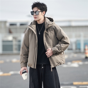 M-3XL B353 9938 P220 灰连帽2025冬羽绒服【标50控活动价328】图片