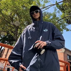 夏季户外防晒衣男轻薄透气外套潮牌速干冰丝防晒服1001-1-SF03P38，男装防晒衣，星座1001-1