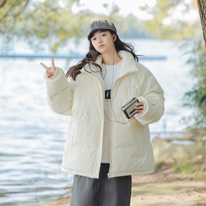 抖音直播连帽棉衣假两件加厚棉袄情侣款百搭面包服MY111-P65图片