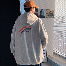 KS21064-P45加绒P50连帽开衫卫衣男运动外套大码班服，男装卫衣，电商A040