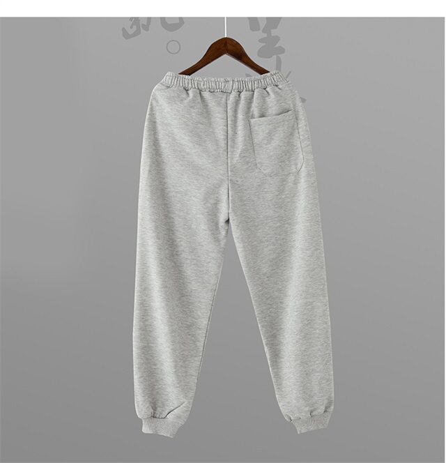 春秋男裤运动裤宽松休闲裤秋冬学生束脚裤九分裤长裤男装K2，男装休闲裤，星座1115-1