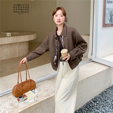 ：冬季新款有设计感时尚百搭夹克外套2C135-8920P155K238，女装短外套，2C135