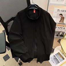美式复古短款立领棒球服2026新款春秋季飞行夹克男宽松上衣外套潮，男装夹克，星座601-1