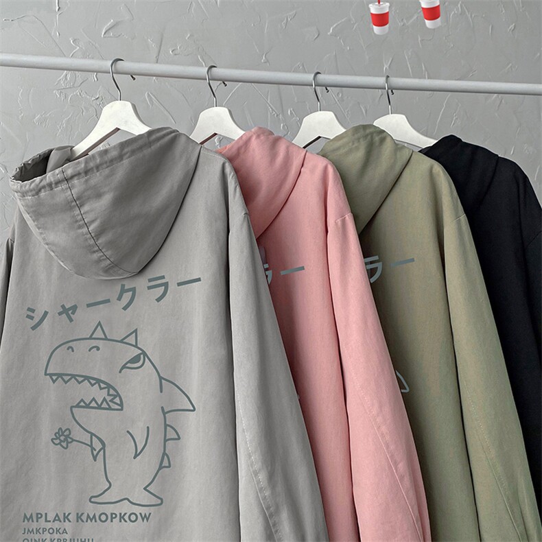 JK41092-P92纯棉连帽夹克男士大码工装夹克男外套男,男装夹克,电商A040