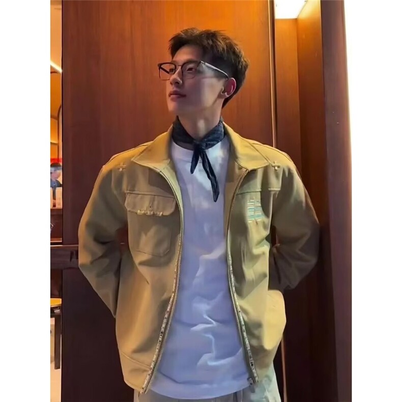 现货DJK6165-批80原版高质量春秋季刺绣夹克外套图片