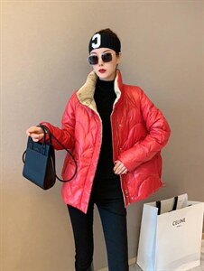 现货冬装羽绒外套图片