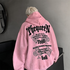 420克麂皮绒潮牌重磅连帽卫衣力推大码男XZ517A-2-JP9903-P55，男装卫衣，星座517A-2