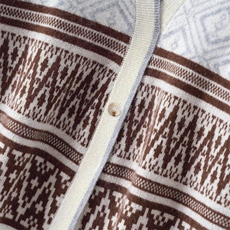 秋冬新款北欧风针织开衫长款时尚百搭，女装针织衫/毛衣，亿嘉羊绒