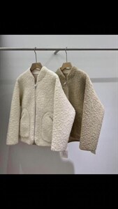 现货 冬季皮毛一体外套 简单温柔百搭,其它,Y-AN SHANG