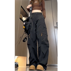 女模A337-S187-特P48控88宽松工装裤男女户外冲锋裤，男装工装外套，电商A337