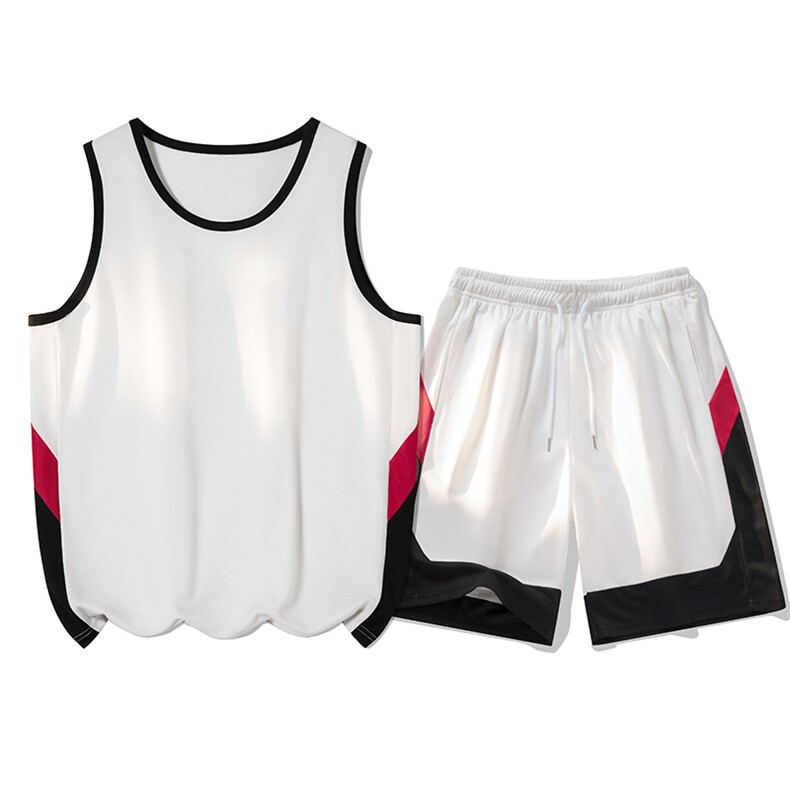 平铺-主推套装坎肩背心夏季篮球学生无袖五分短裤TZ911-特36，男装休闲套装，星座210-1