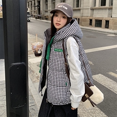 现货冬装羽绒服马甲，女装羽绒服，菡迪欧娜