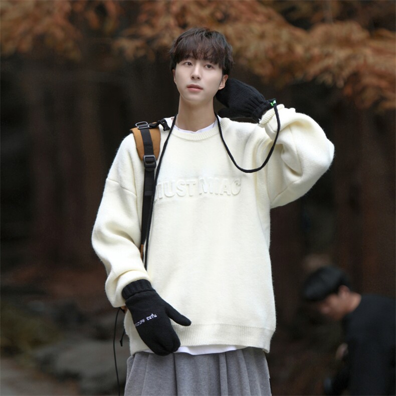 Cityboy！立体字母毛衣男士加厚压线衣女针织衫男XH06-P60,男装针织衫/毛衣,电商B367