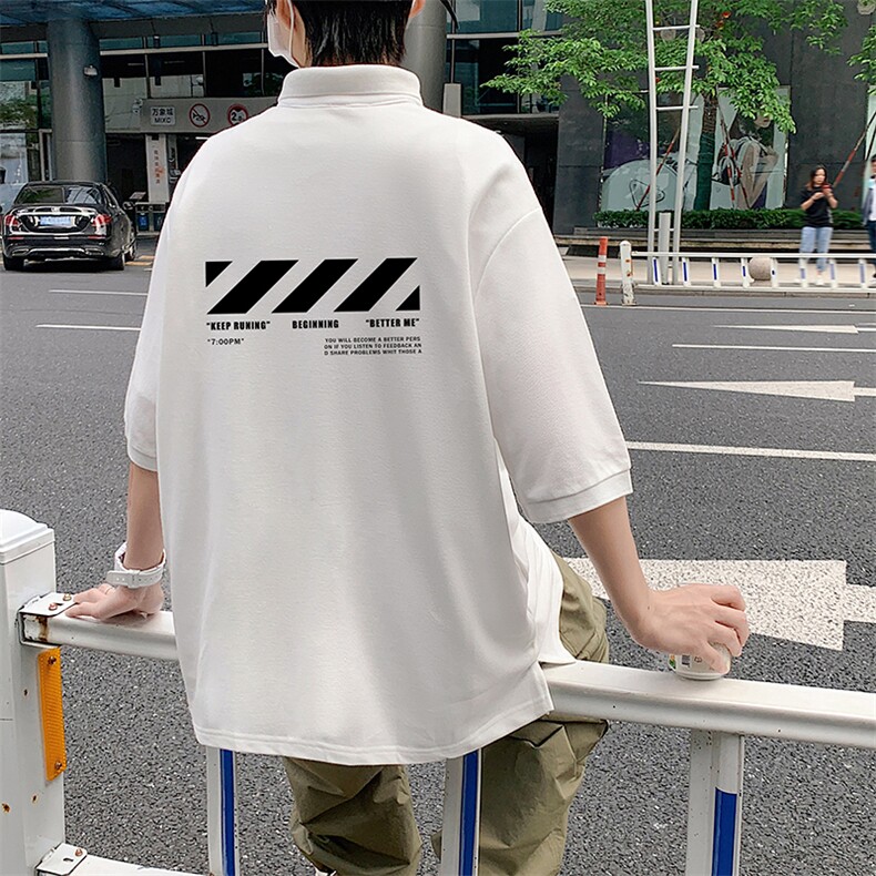 PL57128-P35翻领短袖polo衫男大码胖子半袖t恤男有领保罗衫模特,男装Polo衫,电商A040