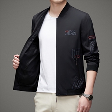 V9612钱塘2020-3秋冬中青年男士立领夹克时尚休闲百搭外套P105，男装夹克，钱塘207-3