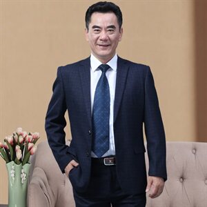 长年不断货主推！303/套装老人商务休闲正装外套大码休闲西裤西装图片
