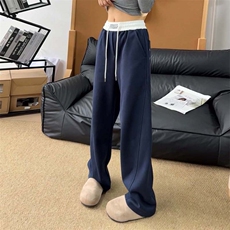 美式高街潮牌男女运动休闲裤直筒宽松卫裤慵懒显瘦休闲长裤子，男装休闲裤，电商A486