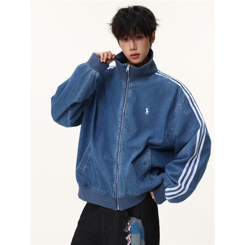 短款立领棒球服春季新款小个子休闲夹克开衫上衣潮JKF4506图片