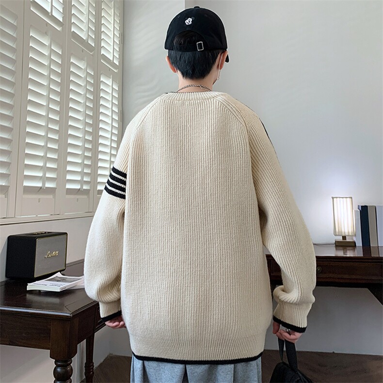 【新品】2025秋冬男士时尚休闲百搭针织毛衣潮流-M030-P50,男装针织衫/毛衣,星座1105-1
