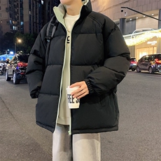 冬季立领棉袄加厚保暖棉衣光板棉服潮流撞色休闲A266-MY2502-P65，男装棉衣，电商A266